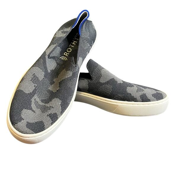 Rothy’s The Original Slip-On Sneaker Cameo Gray Women’s Size 6.5 – NWOT - Picture 1 of 14
